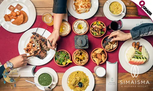 Iftar Buffet with Pool Access OR Suhoor Buffet at Simaisma, A Murwab Resort!